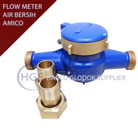 Jual Meteran Air Inch Dn Water Meter Inch Flowmeter Air