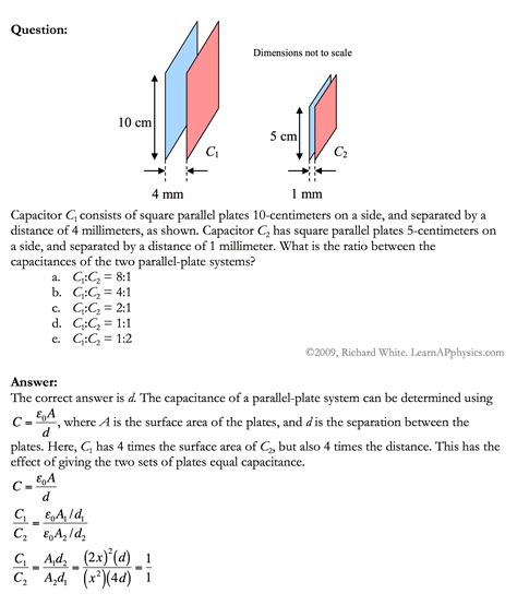 Learn Ap Physics Capacitance