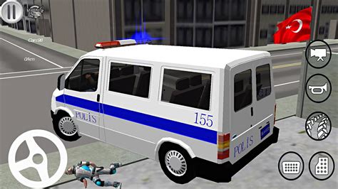 Ford Transit T Rk Polis Arabas S R Sim Lat R Oyunu Polis