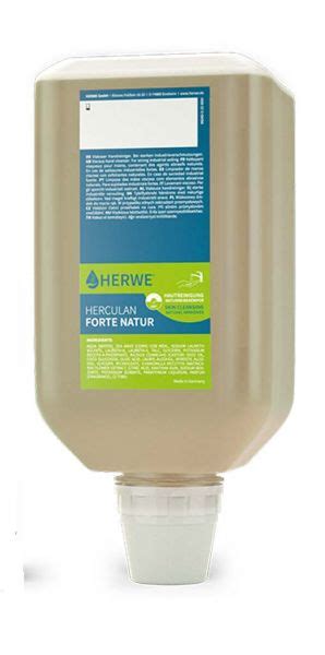 HERWE HERCULAN FORTE NATUR Handwaschpaste 6 X 2000 Ml Beutelflasche