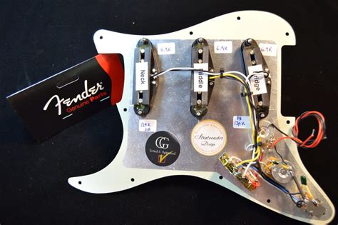 Custom Loaded Pickguards Stratocaster Design And Gg Usa