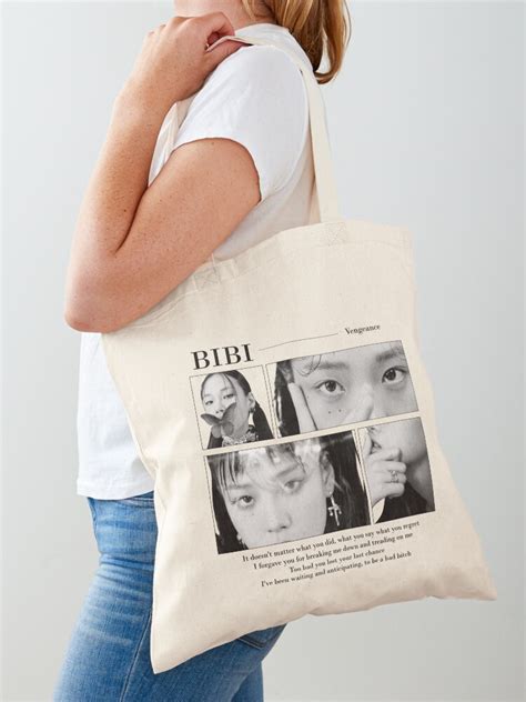 "BIBI Vengeance white" Tote Bagundefined by delusionalstore | Redbubble