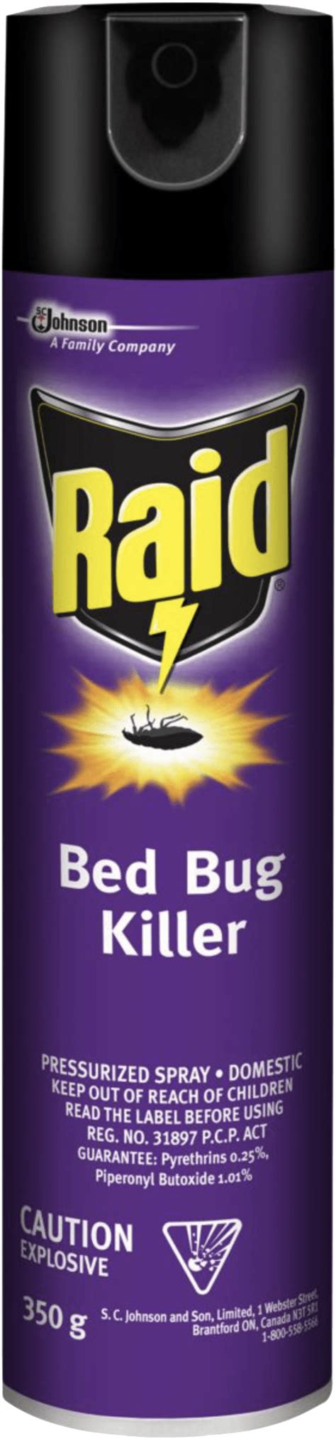 Raid Bed Bug Killer Pressurized Spray 350g Lucx Wholesale