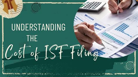 Demystifying The Expenses Understanding The Cost Of ISF Filing YouTube