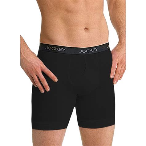 3 Pack Jockey Men S 100 Cotton Staycool Midway Briefs Assorted Colors Tanga