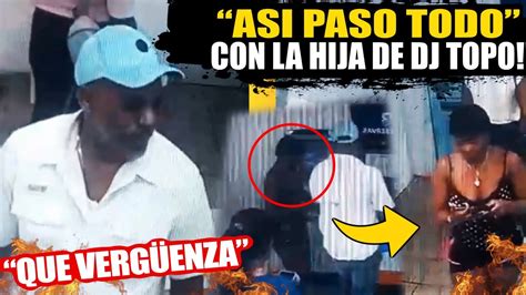 LAMENTABLE LE DAN EN EL COCOTE A HIJA DE DJ TOPO A PLENA LUZ DEL DIA