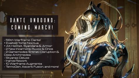 Dante Unbound Release Date And Gameplay Warframe Dot Esports