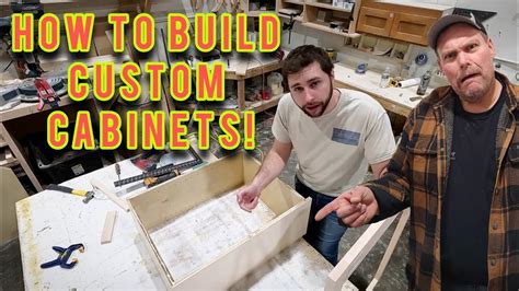 How To Build Your Own Cabinets Youtube