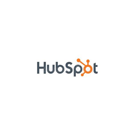 Hubspot Logo Editorial Illustrative on White Background Editorial Image ...