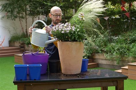 How to Plant in Pots (Video) | BBC Gardeners World Magazine