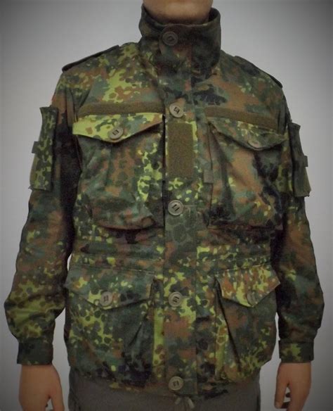 Ksk Gsg Bundeswehr Einsatzkampfjacke Smock Leicht Flecktarn Zm