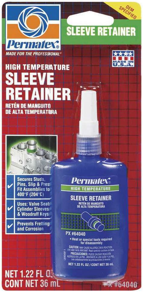 Permatex High Strength Sleeve Retainer Bottle Walmart