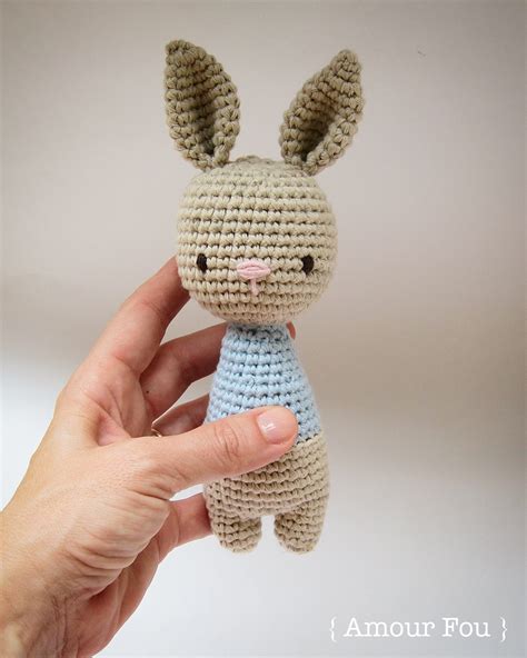 Bunny Rattle Crochet Weave Crochet