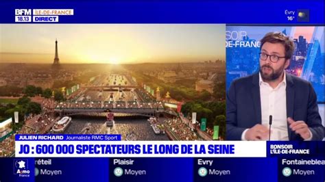 JO 2024 600 000 spectateurs le long de la Seine pour la cérémonie d