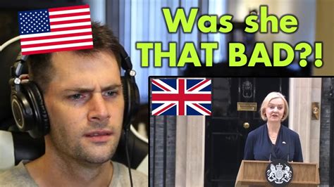 American Reacts To The Resignation Of Uk Prime Minister Liz Truss Youtube