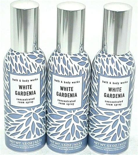 Bath And Body Works White Gardenia Concentrated Room Spray Set Of 3