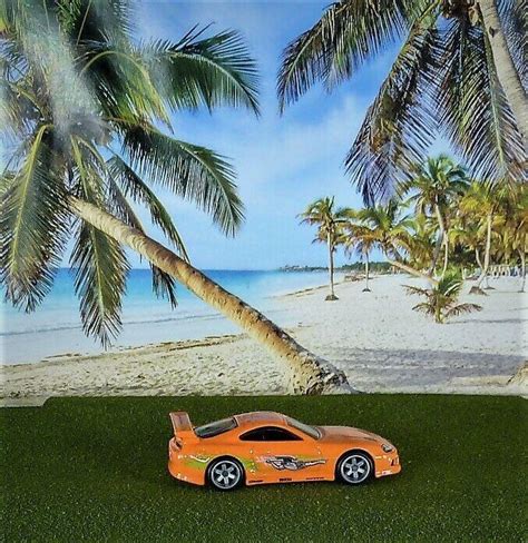 Hot Wheels Fast Furious Toyota Supra Premium Exclusive Diorama Set