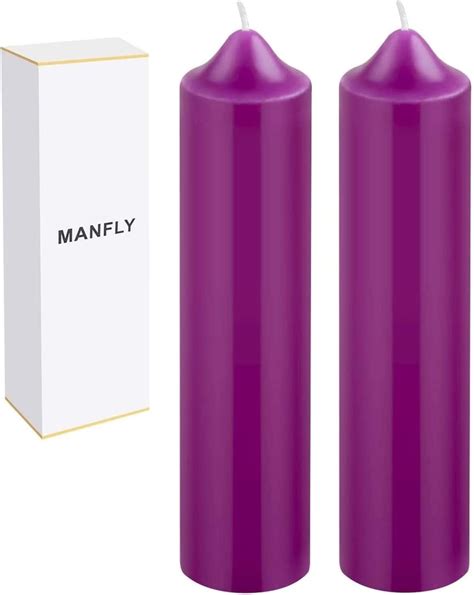 Upgraded Manfly Low Temperature Candles Low Heat Romantic