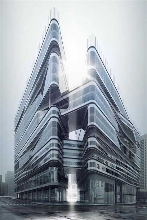 Futuristic Office Buildings