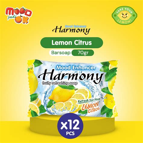 Jual Harmony Sabun Buah Lemon G Pcs Perawatan Diri Termurah