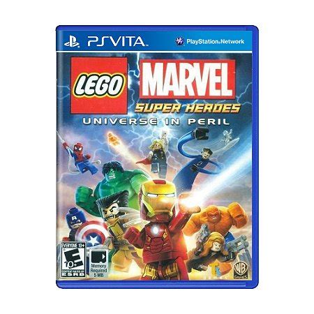 Jogo LEGO Marvel Super Heroes Universe In Peril PS Vita MeuGameUsado