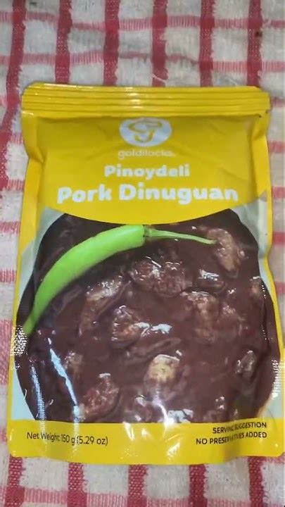 👩‍💻goldilocks Pork Dinuguan Pinoy Deli👩‍💻 Short Asmrsounds Goldilocks Porkdinuguan Youtube