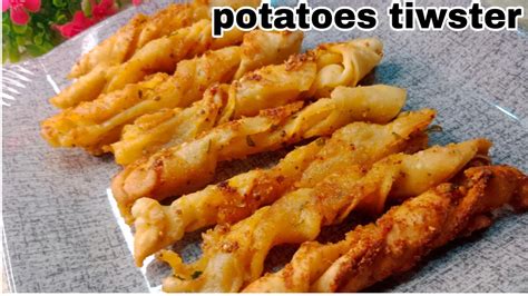 Potatoes Twister Recipe Easy Quick Potatoes Twister By