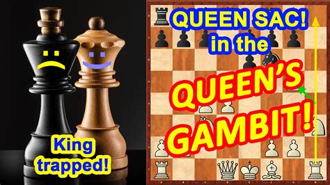 Chess TRAPS! ♔ Queen’s Gambit opening ♕ QUEEN Sac! - Chess.com