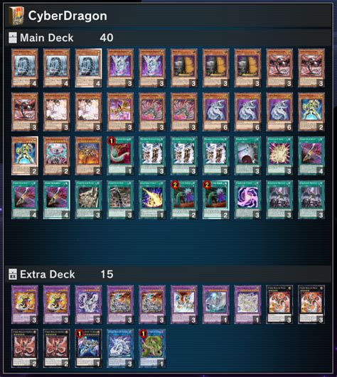 Cyber Dragon Deck Feedback : r/masterduel