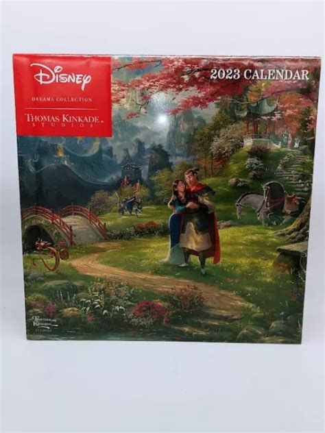 DISNEY DREAMS COLLECTION By Thomas Kinkade Studios 2023 Wall Calendar