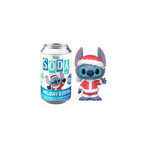 Figurine Holiday Stitch Lilo Et Stitch Funko Vinyl Soda