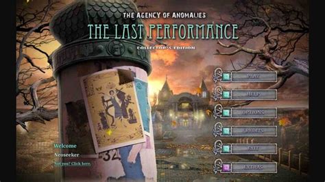 The Agency Of Anomalies The Last Performance Walkthrough And Guide