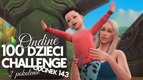 Czy oni są w związku 100 dzieci challenge The Sims 4 odcinek 143