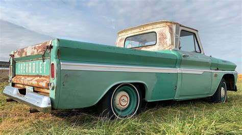 Daily Driven Chevy C Truck Custom Cab With Patina Original Paint