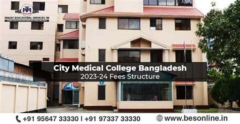 City Medical College Bangladesh Fees Structure Bright