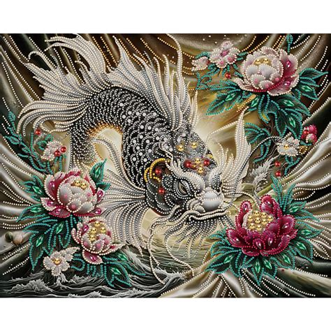 Cm D Diy Crystal Rhinestone Diamond Painting Koi Fish