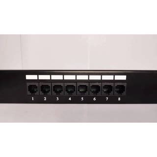 Ad Link Cat E Port Patch Panel Fully Loaded Ru Unshielded Ad Pp