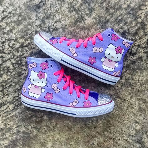 Hello Kitty Custom Converse