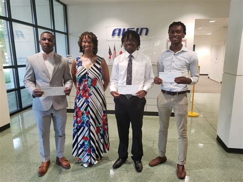 Aisin North Carolina Corporation Presents Scholarships Long Ball