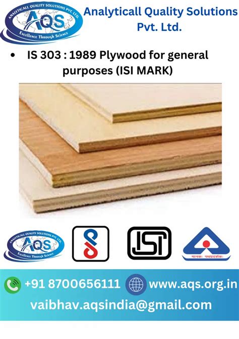 Is Plywood For General Purposes Isi Mark At Rs In