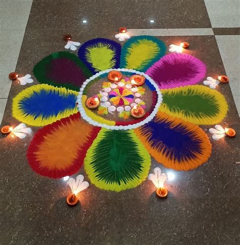 Diwali rangoli | Diwali rangoli, Christmas ornaments, Holiday decor