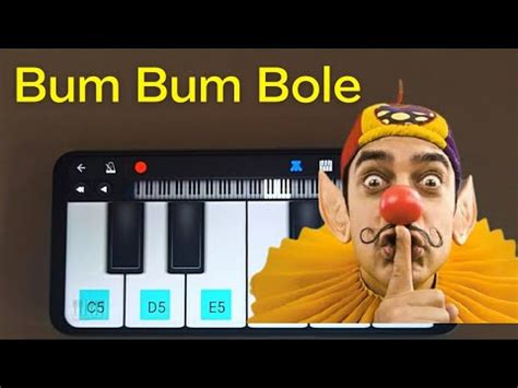 bum bum bole  taare zameen par  piano tune  simple  aasana sa sakha
