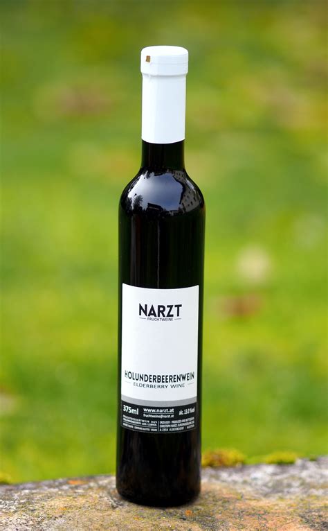 Elderberry Wine – Fruitwines Narzt