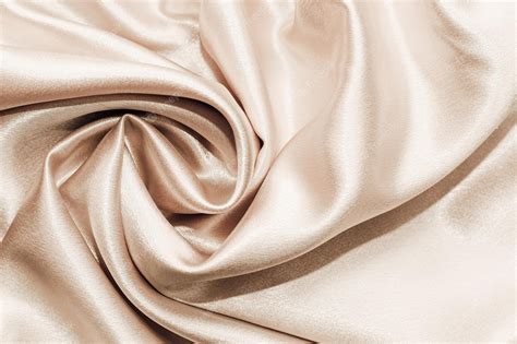 Premium Photo Beige Silk Fabric Texture Satin Fashion Background For