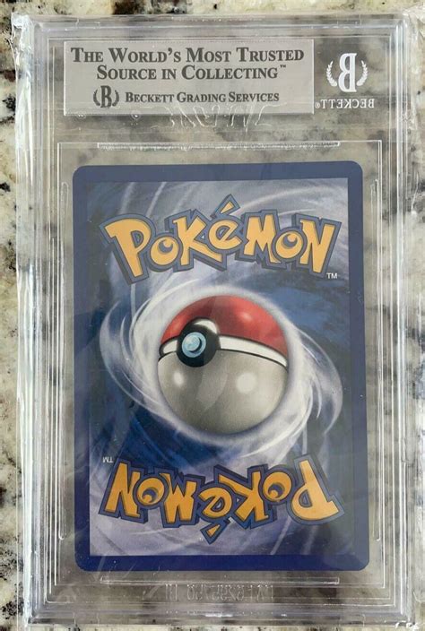 Pikachu Red Cheeks St Edition Shadowless Base Set Bgs Like Psa