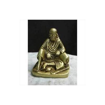 Buy Parijat Handicraft Brass Sai Baba Statue Idol Murti Sculpture Small