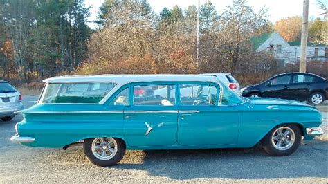 1960 Chevrolet Parkwood Wagon Vin 01635a195801 Classiccom