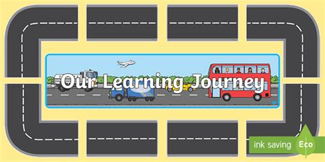 Our Learning Journey Display Pack Teacher Made