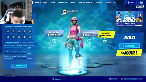 Live Fortnite Partie PersonnalisÉe Fr Partie Perso Game Abo Pp Parti Personaliser Pp Stream Ps4