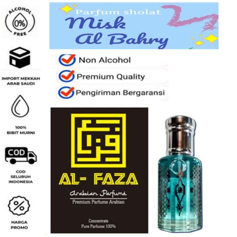 Jual MUSK BAHRY MISIK BAHRY ORIGINAL SAUDI 6 ML NON ALKOHOL NON